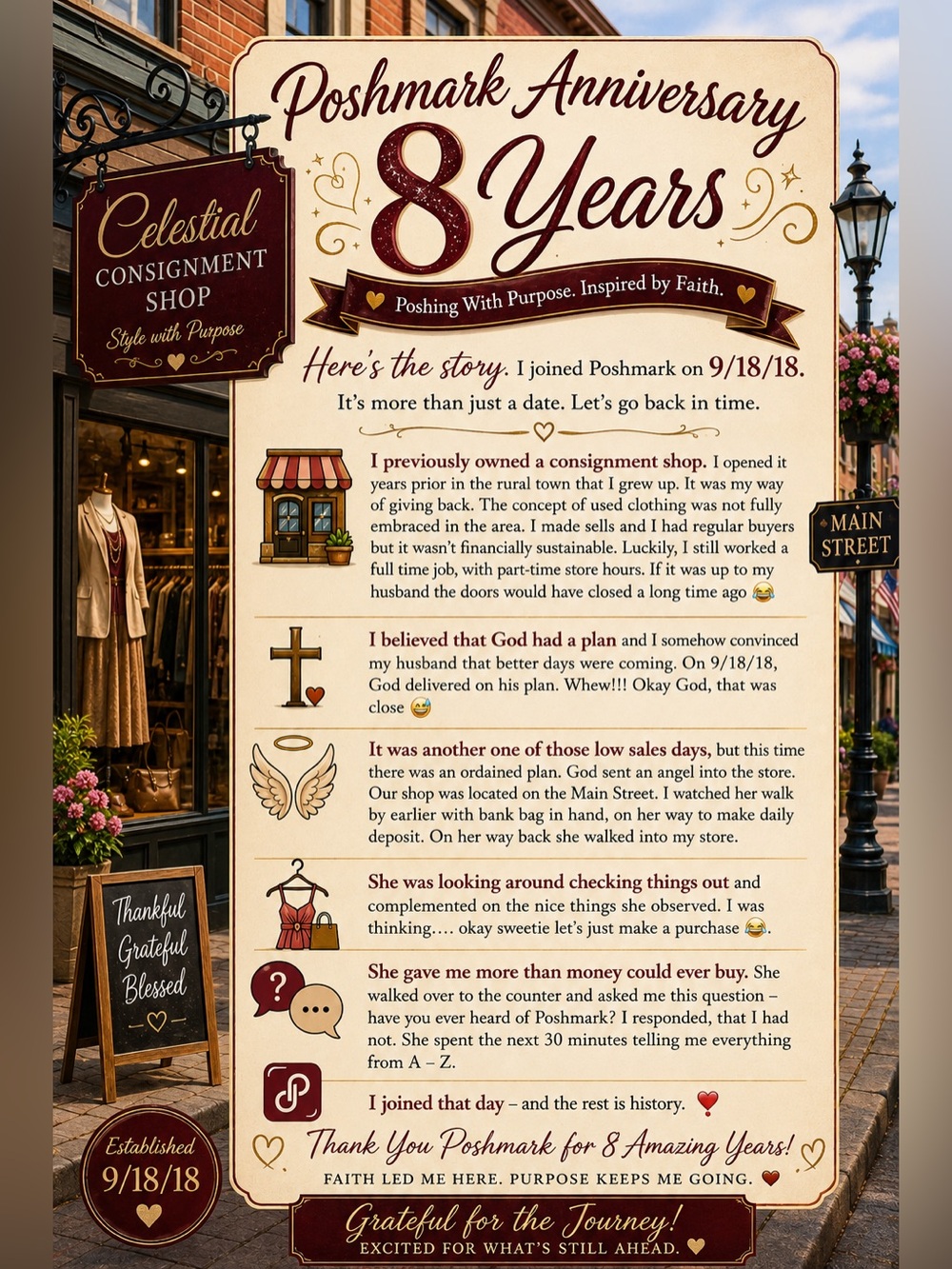 8 Year Posh Anniversary Celebration Train 9/17 🥳 🎊 🎉 - Picture 2 of 8